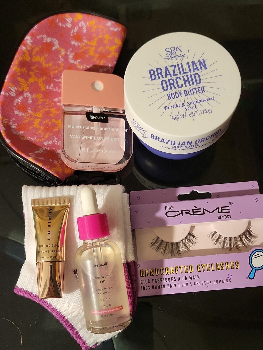 Brazilian Orchid Body Butter -jlo Face Serum,dermicil Face Oil, Socks,& More